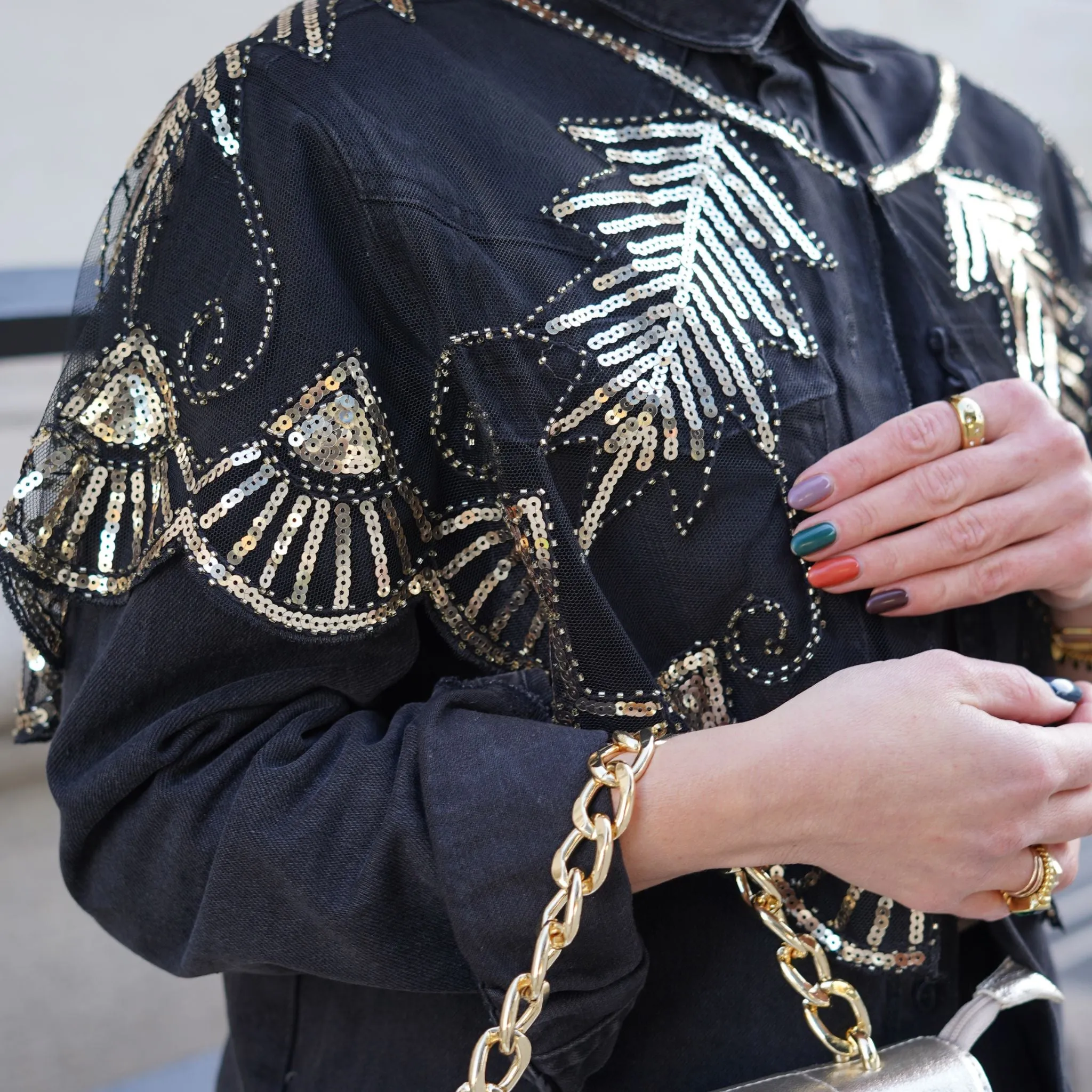 Sequin & Beaded capes