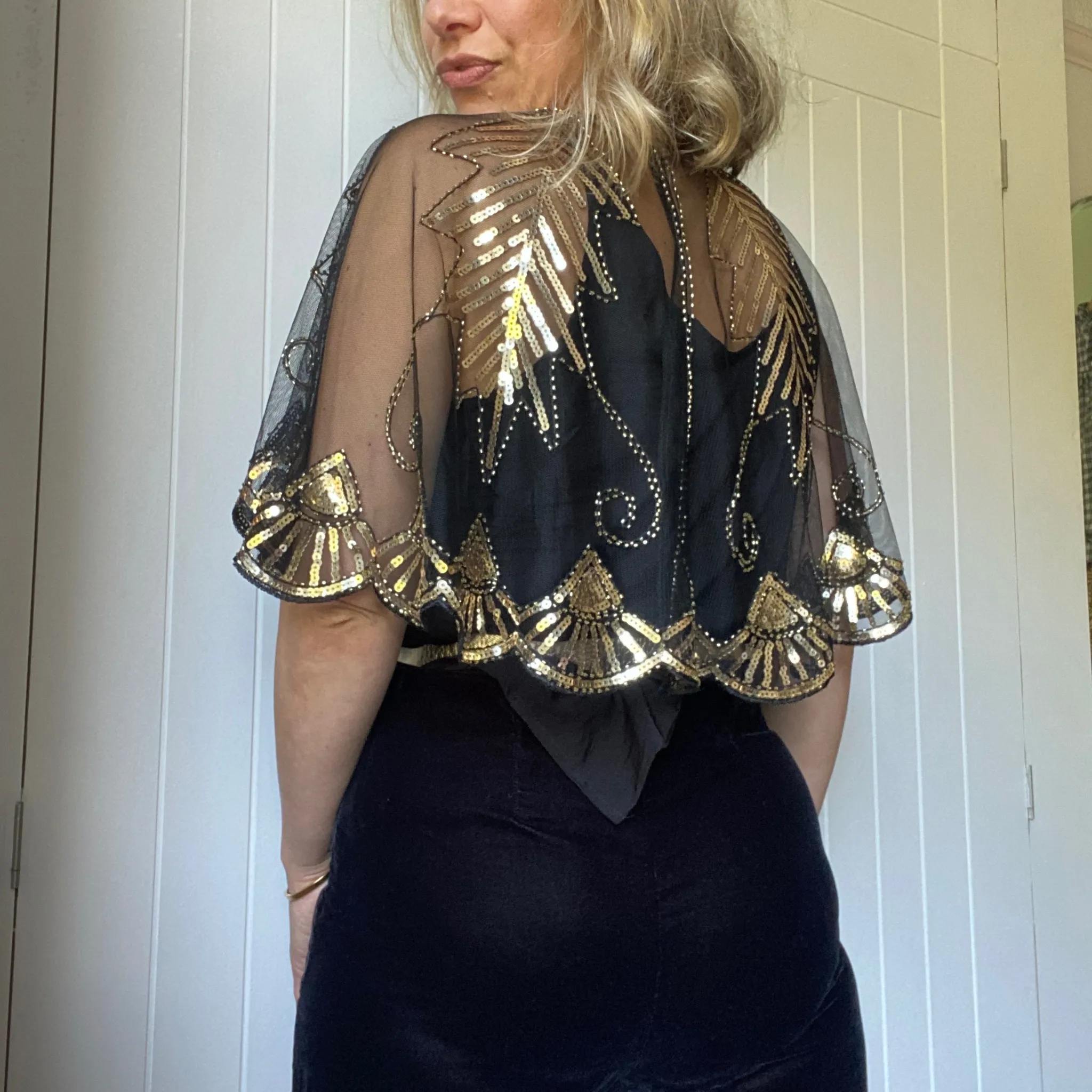 Sequin & Beaded capes