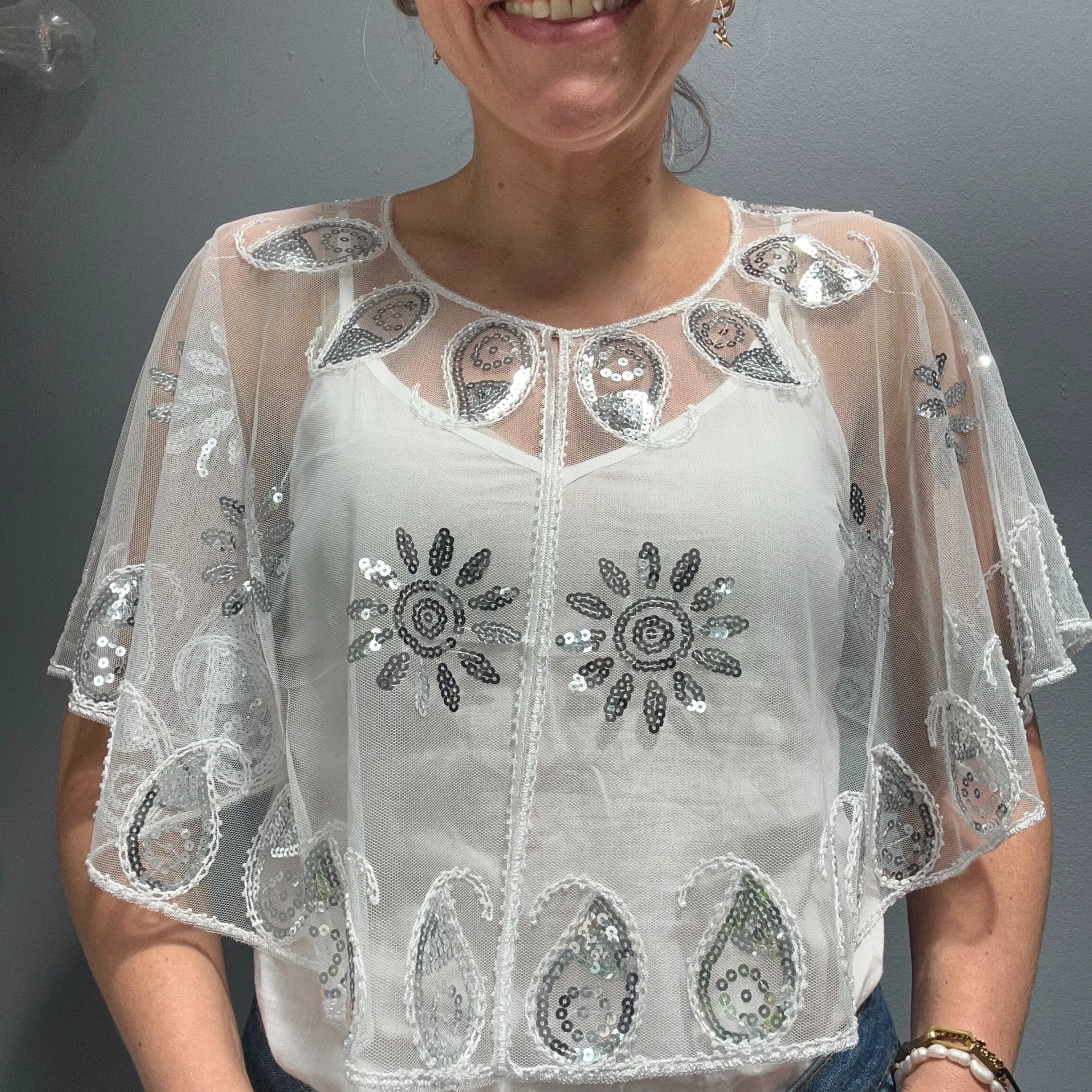 Sequin & Beaded capes