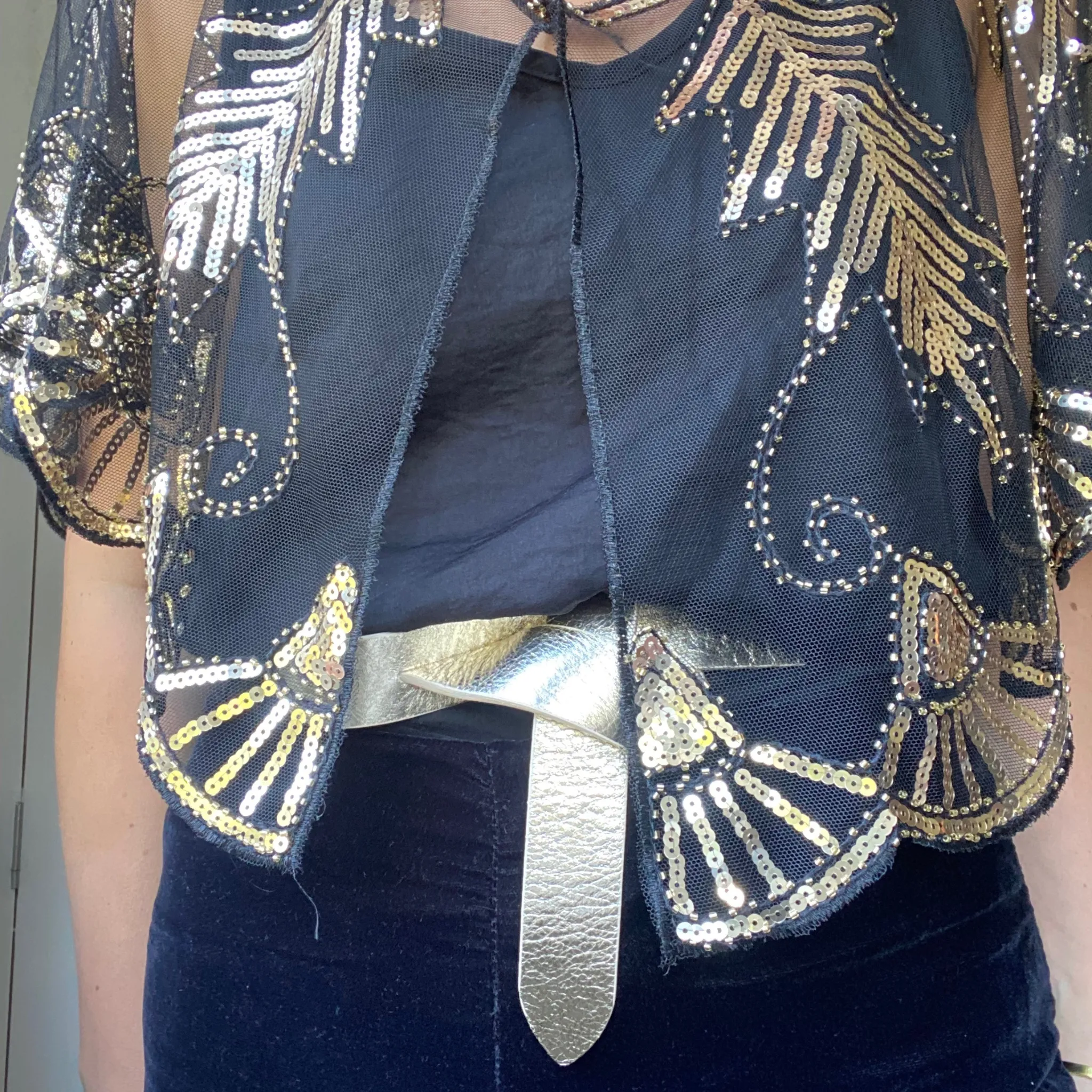 Sequin & Beaded capes