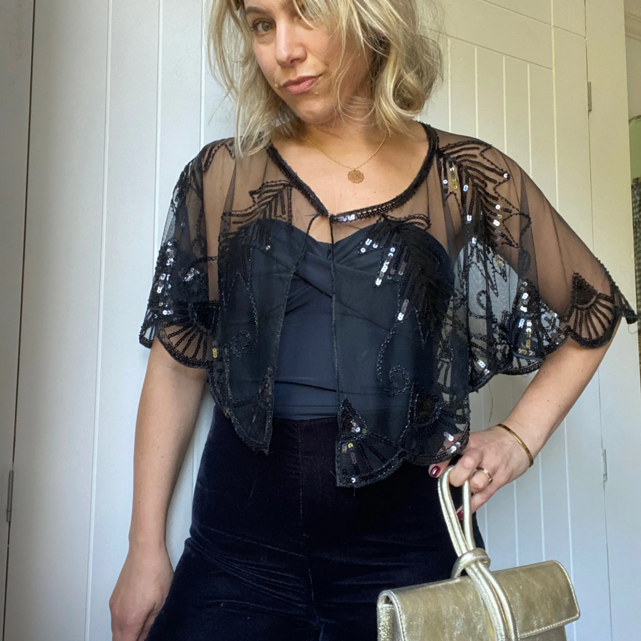 Sequin & Beaded capes