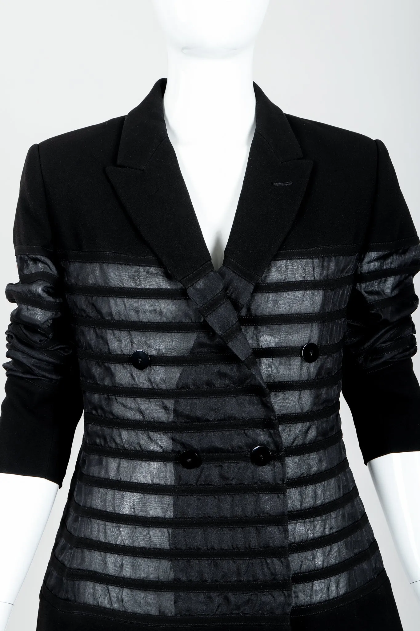 Sheer Striped Jacket