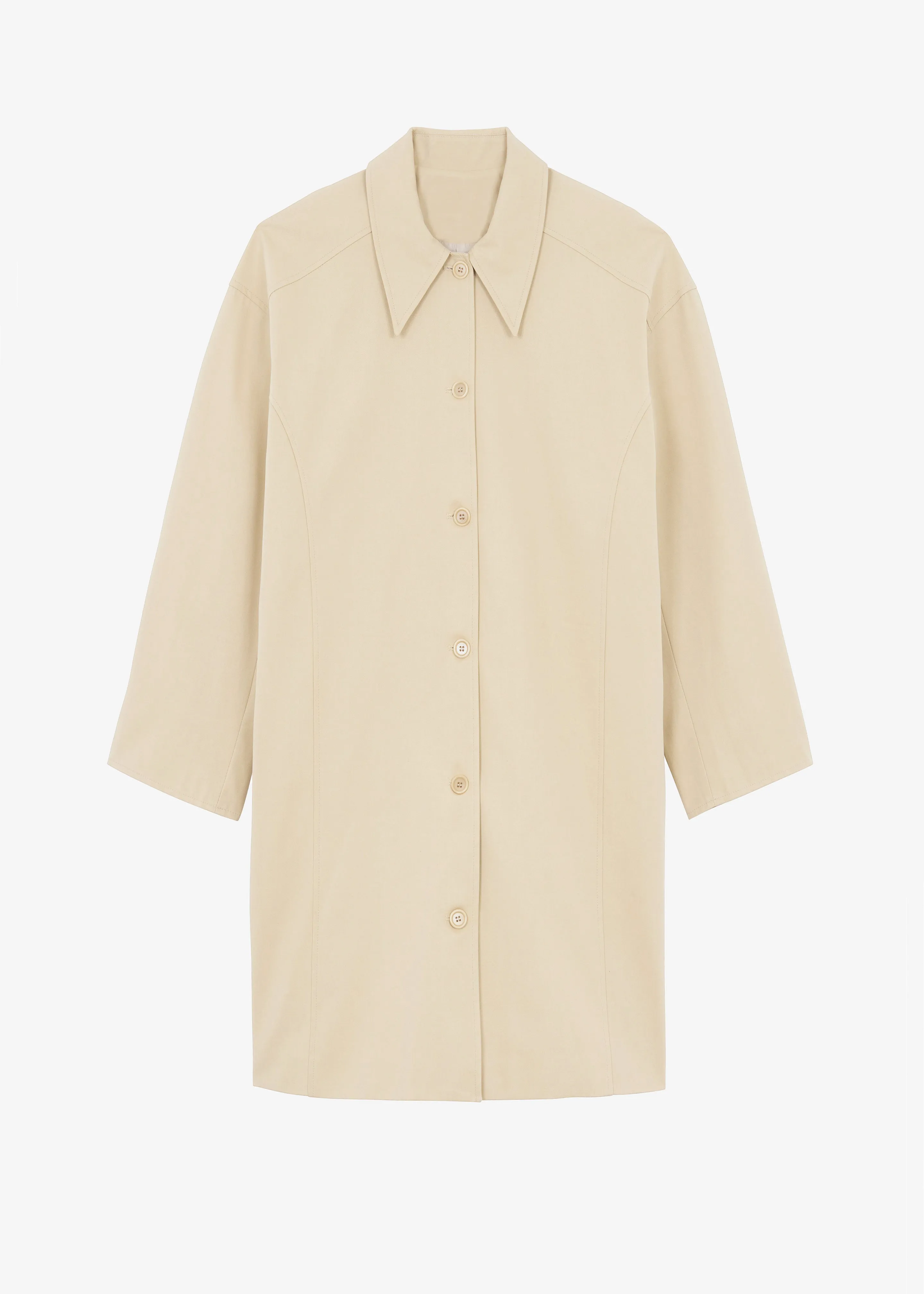 Stevie Peacoat - Beige