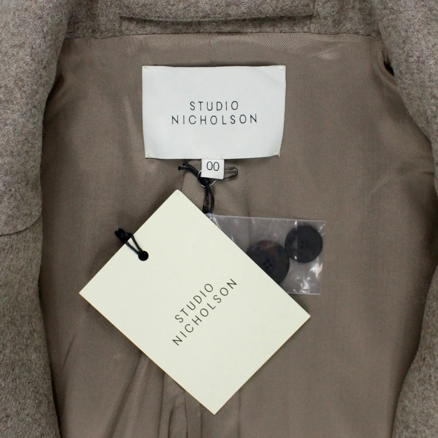 Studio Nicholson Fawn Peacoat