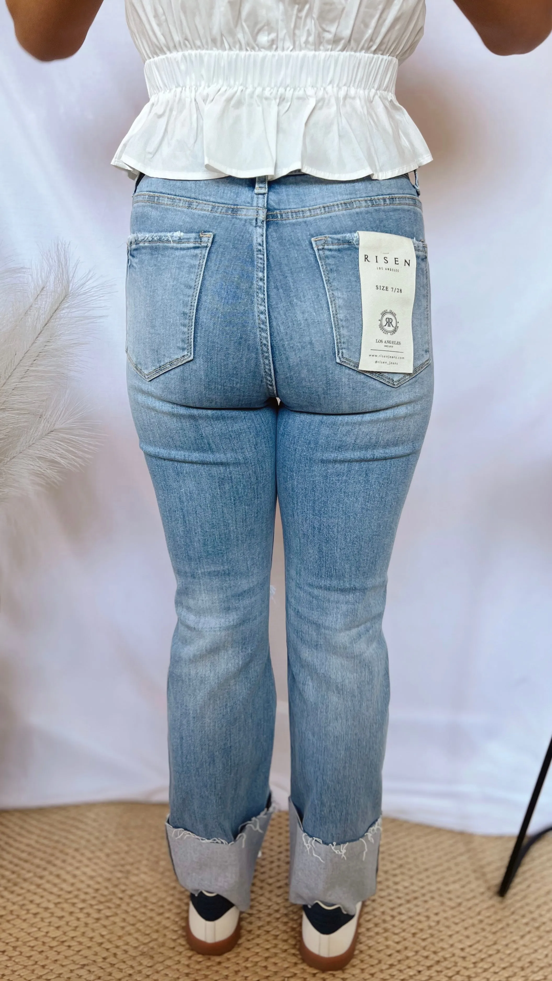 The Miss Me Cuff Jeans