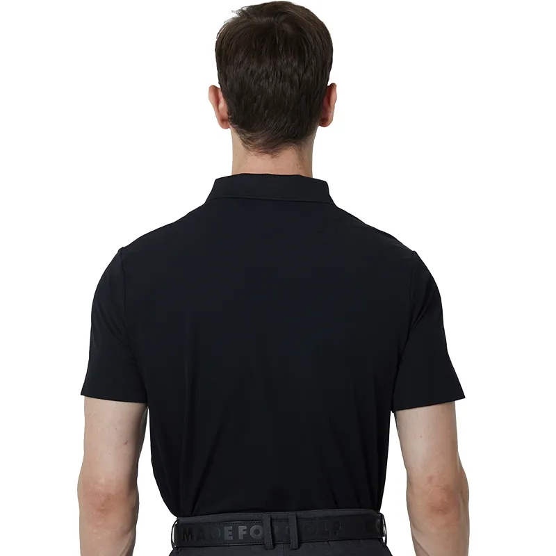Tour Fit Short Sleeve Golf Shirt Men Black