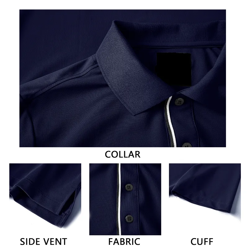 Tour Fit Short Sleeve Golf Shirt Men Black