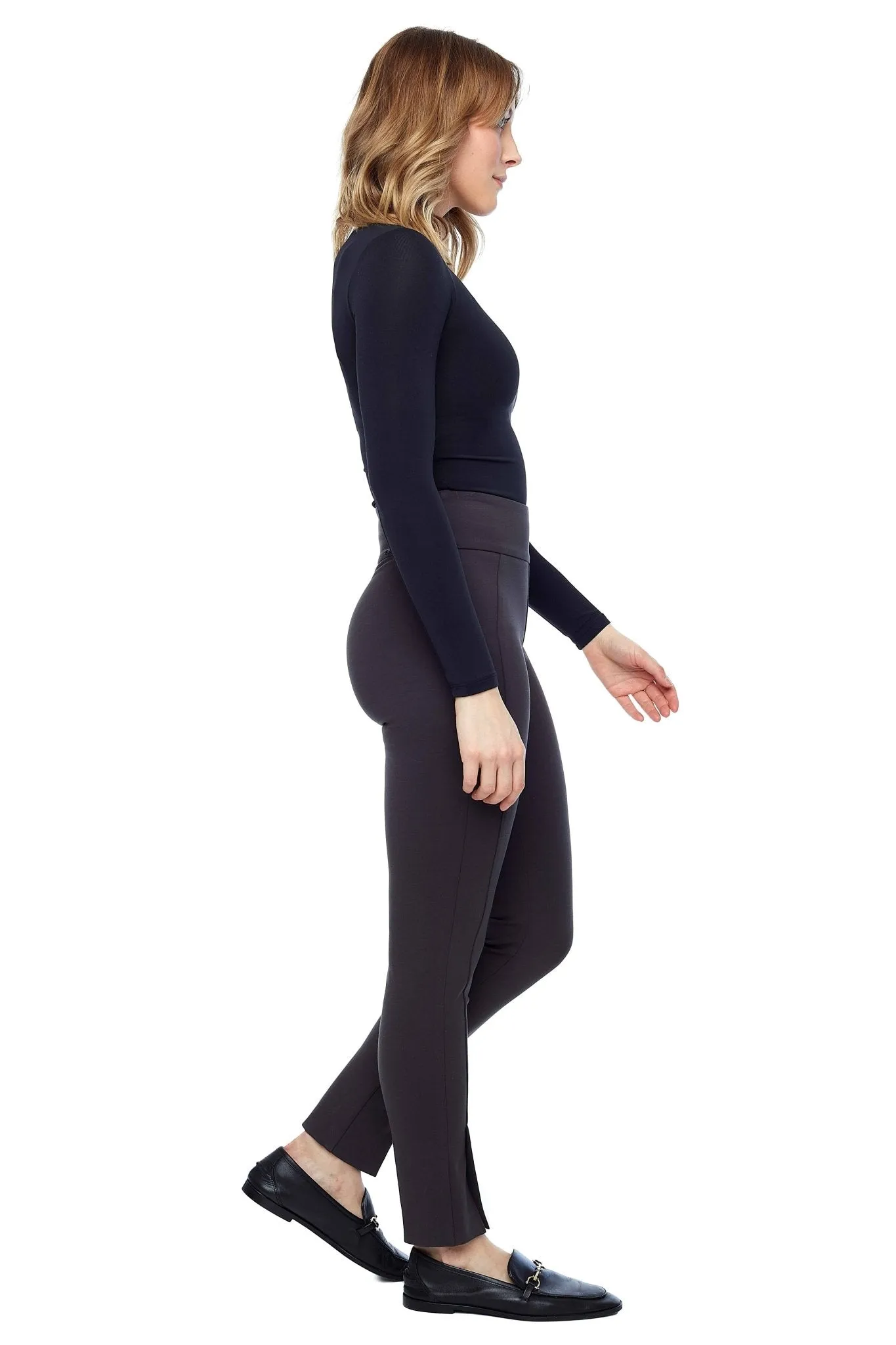 Up! Pant - Ponte Slim Ankle Style 67375 | Slate Grey