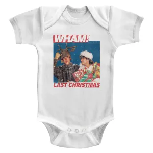 Wham Last Christmas Lyrics Baby Bodysuit