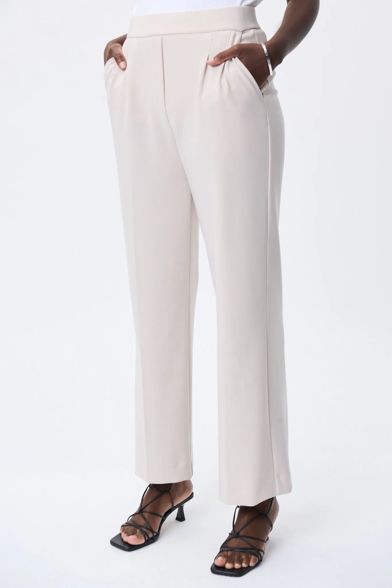 Wide Leg Pleated Pants
