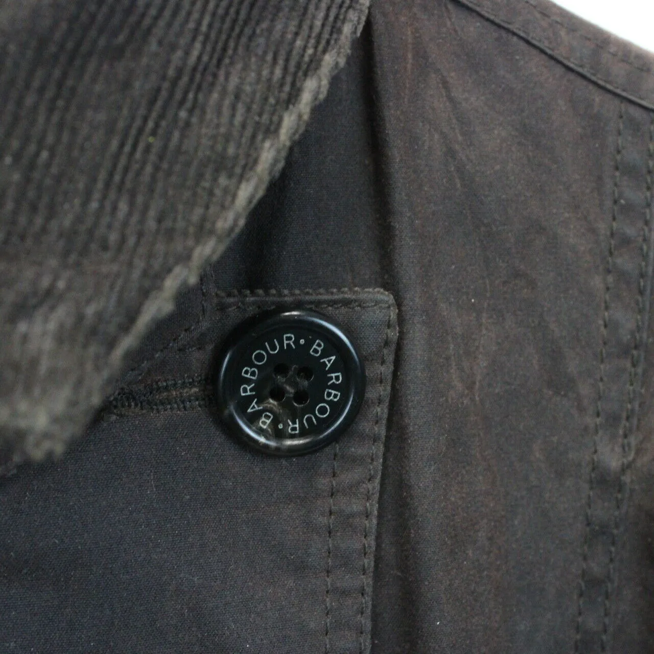 Womens BARBOUR Waxed Jacket Brown | Medium