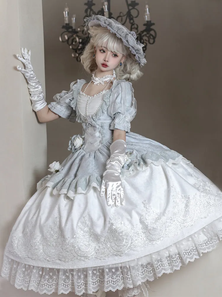 Your Princess~Fairy Dance~Elegant Lolita Lace Retro Dress